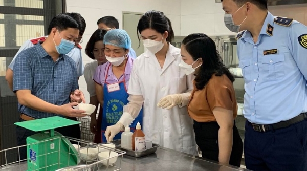 Hà Nội kiểm tra công tác đảm bảo an toàn thực phẩm trên địa bàn huyện Gia Lâm