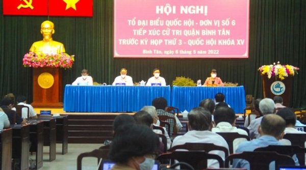 Cử tri quận Bình Tân kiến nghị tách phường do dân số đông