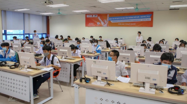Gần 1.400 thí sinh tham gia cuộc thi Vô địch Tin học văn phòng thế giới