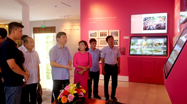 Kiểm tra công tác chuẩn bị khánh thành Nhà trưng bày các hiện vật về Chủ tịch Hồ Chí Minh tại Đồng Tháp