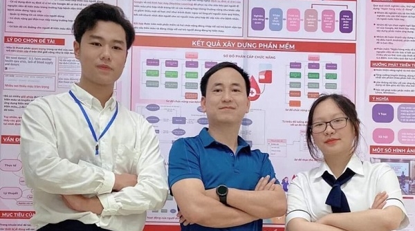Dự án “Ngân hàng máu di động" của học sinh Lào Cai dành giải 3 ISEF 2022 tại Mỹ