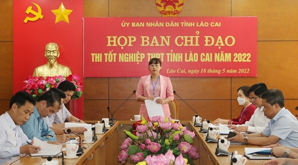 Lào Cai thành lập Ban Chỉ đạo Kỳ thi tốt nghiệp THPT năm 2022