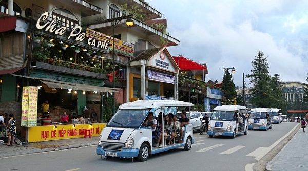 Lào Cai: Tăng cường quản lý hoạt động vận tải hành khách bằng xe điện