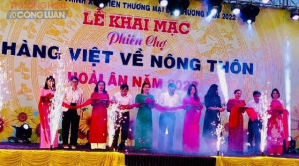 Bình Định tổ chức phiên chợ “Hàng Việt về nông thôn – 2022”