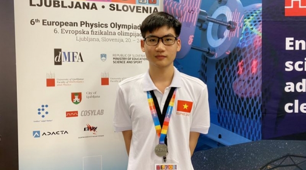 Học sinh Bắc Ninh đạt Huy chương Bạc Olympic Vật lý châu Âu năm 2022