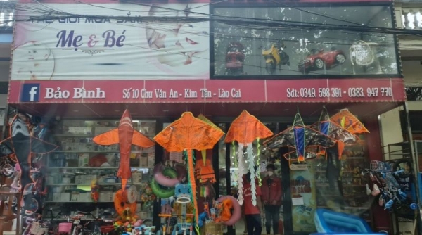 Lào Cai: Bị xử phạt, Bảo Bình Shop vẫn vô tư bán hàng không rõ nguồn gốc?