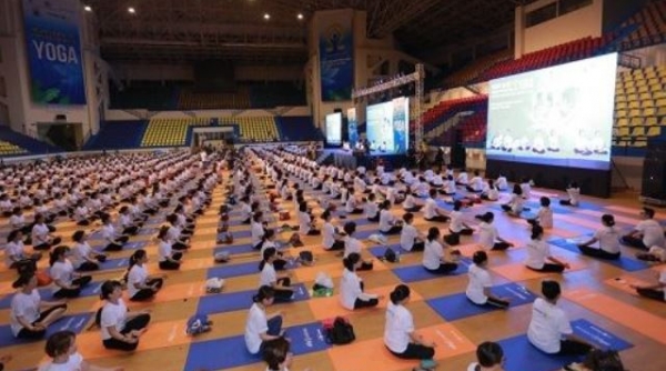 Lễ hội Yoga quốc tế – Đà Nẵng 2022 hút khoảng 5.000 người tham gia