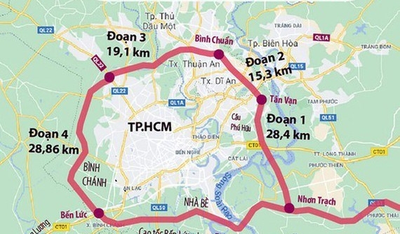 Dự án đường Vành đai 3 TP. Hồ Chí Minh có vai trò quan trọng trong việc thúc đẩy phát triển kinh tế - xã hội 