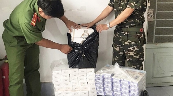 Hải quan Đồng Tháp bắt giữ 02 vụ vận chuyển thuốc lá lậu