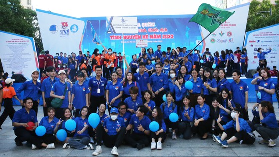 TP. Hồ Chí Minh ra quân các chương trình, chiến dịch tình nguyện hè năm 2022
