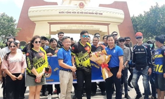 Quảng Trị: Đón đoàn Caravan khách du lịch quốc tế đầu tiên đi qua cửa khẩu Lao Bảo