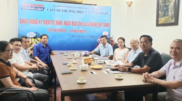 Lãnh đạo Hiệp hội VATAP: Chúc mừng Tạp chí Thương hiệu và Công luận nhân kỷ niệm 97 năm Ngày Báo chí cách mạng Việt Nam