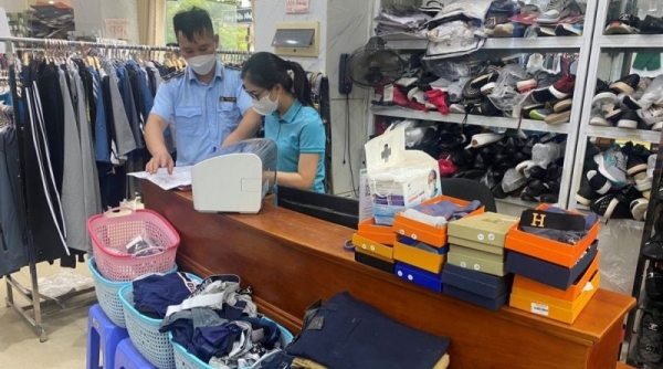 Quảng Ninh: Bán hàng giả nhãn hiệu, một hộ kinh doanh bị xử phạt 45 triệu đồng
