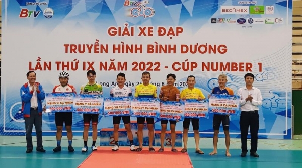 Tổ chức thành công chặng 2 Giải xe đạp truyền hình Bình Dương lần thứ IX năm 2022