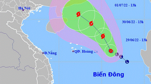 Cảnh báo áp thấp nhiệt đới diễn biến phức tạp, đang mạnh lên thành bão