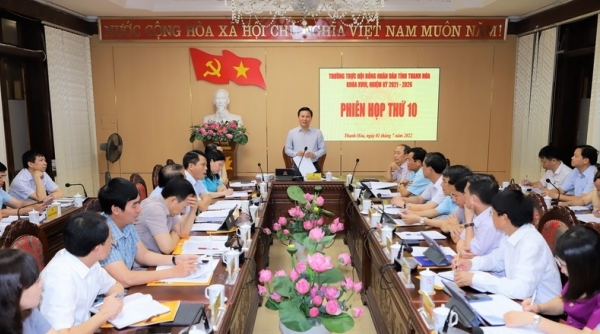 Thống nhất chương trình kỳ họp thứ 7 HĐND tỉnh Thanh Hoá khóa XVIII, nhiệm kỳ 2021-2026