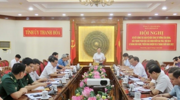 Ban Chỉ đạo 35 tỉnh Thanh Hóa tổ chức hội nghị sơ kết công tác bảo vệ nền tảng tư tưởng của Đảng