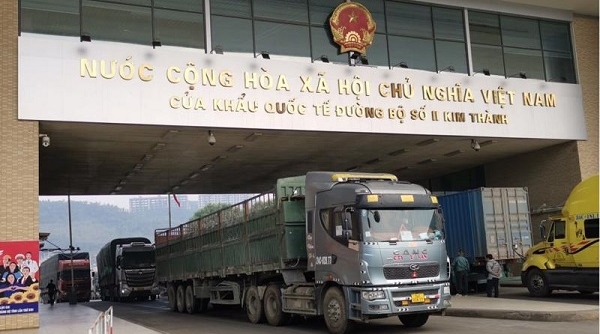 Từ ngày 04/07, Trung Quốc tạm dừng hoạt động xuất nhập khẩu qua cửa khẩu Kim Thành