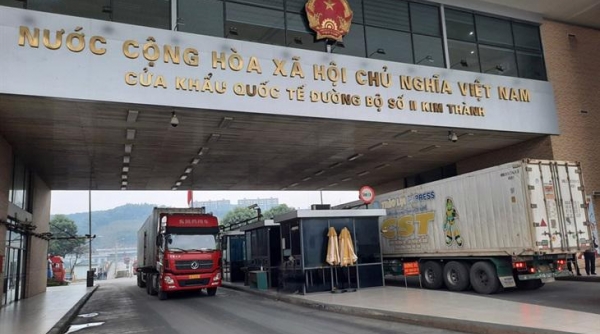 Lào Cai: Tháng 5, kim ngạch xuất nhập khẩu qua cửa khẩu đạt 329,66 triệu USD