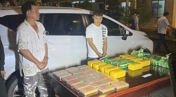 Bình Phước bắt giữ vụ vận chuyển hơn 32 kg ma túy các loại