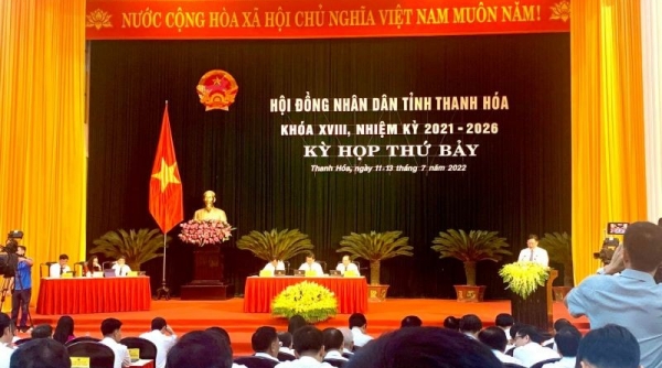 Khai mạc Kỳ họp thứ 7, HĐND tỉnh Thanh Hóa khóa XVIII