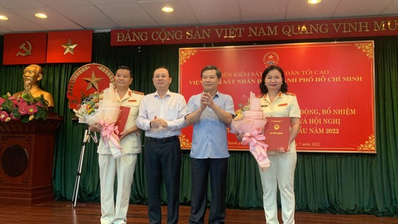 Viện Kiểm sát Nhân dân TP. Hồ Chí Minh có thêm 2 Phó viện trưởng