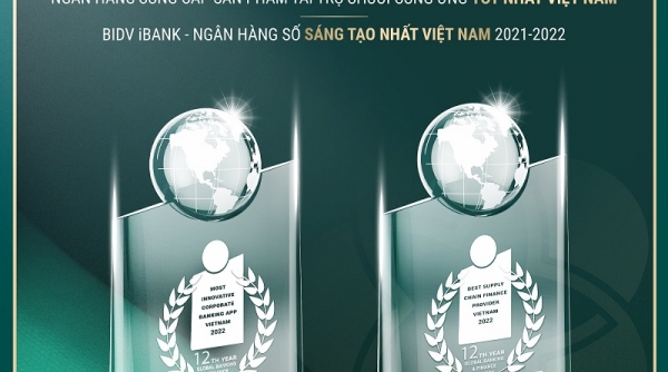BIDV nhận 02 giải thưởng quốc tế của Tạp chí GBAF