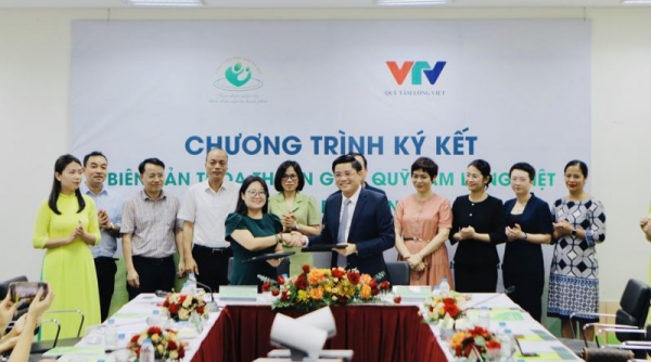 Bệnh viện Phụ Sản Hà Nội và Quỹ Tấm lòng Việt ký kết dự án "Vì một niềm tin hạnh phúc"
