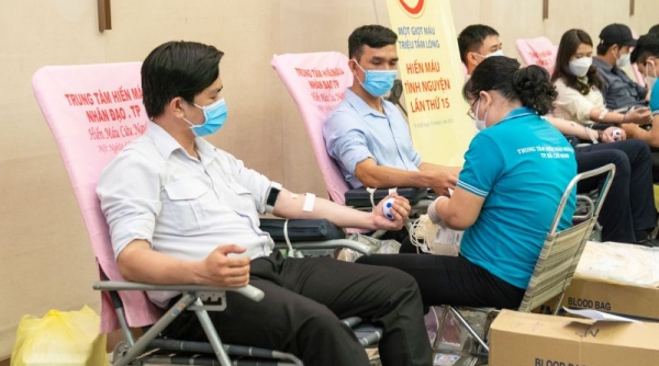THACO tổ chức chương trình hiến máu tình nguyện lần thứ 15
