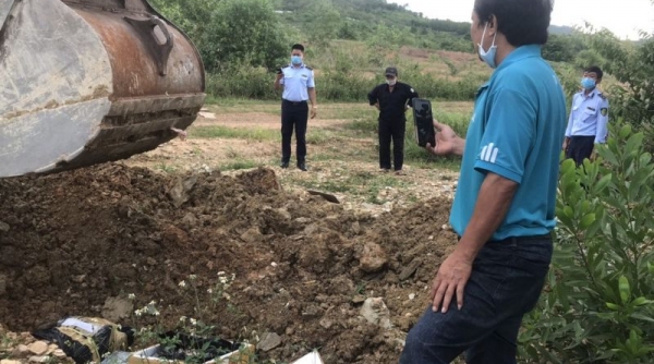 Đắk Lắk: Xử phạt tài xế xe khách vận chuyển gần 100 kg thịt bò không rõ nguồn gốc, xuất xứ đã bốc mùi hôi thối