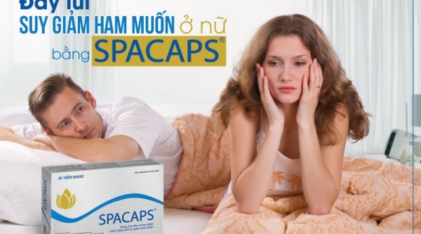 “Đẩy lùi” suy giảm ham muốn ở nữ bằng Spacaps