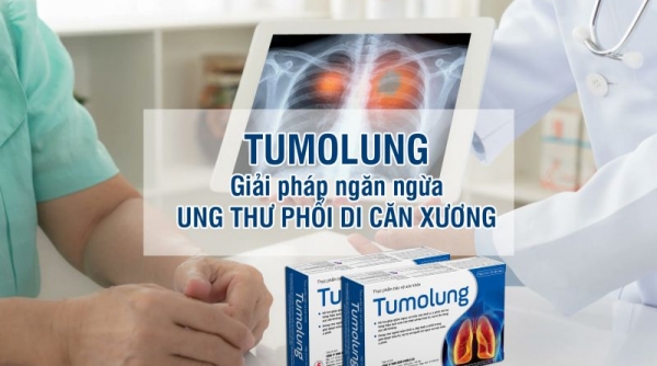 Tumolung - Giải pháp hỗ trợ ngăn ngừa ung thư phổi di căn xương