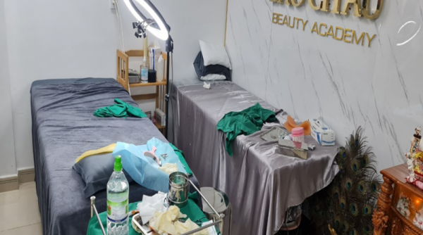 TP. Hồ Chí Minh: Phát hiện cơ sở Bảo Châu Beauty Academy hoạt động thẩm mỹ chui tại chung cư