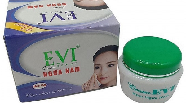 Sở Y tế Hà Nội: Thu hồi lô mỹ phẩm EVI Cream ngừa nám không đạt chất lượng