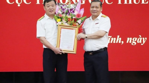 Ông Trương Quang Long giữ chức Cục trưởng Cục Thuế tỉnh Hà Tĩnh