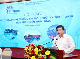 Quy hoạch hệ thống du lịch Việt Nam thời kỳ 2021 - 2030, tầm nhìn 2045