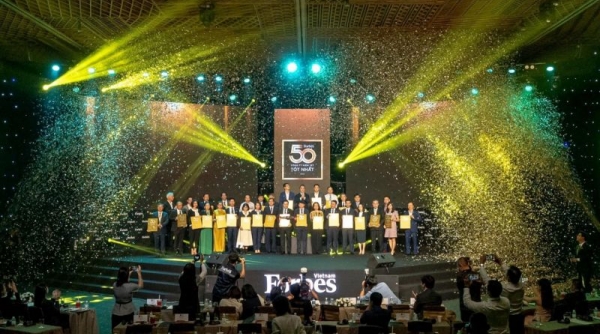 Top 50 công ty niêm yết tốt nhất Việt Nam năm 2022: Các thương hiệu PV GAS, PVFCCo, PVCFC, PETROSETCO được vinh danh