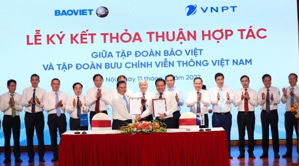 Bảo Việt và VNPT ký kết thỏa thuận hợp tác toàn diện