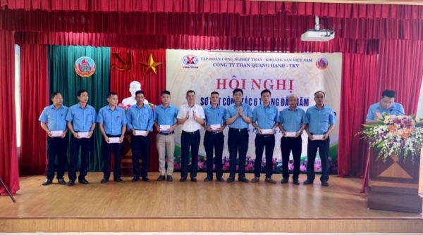 Công ty Than Quang Hanh – TKV đảm bảo an toàn trong sản xuất kinh doanh 6 tháng cuối năm 2022