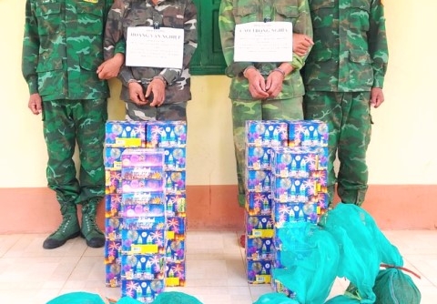 Bộ đội Biên phòng tỉnh Kon Tum bắt 02 đối tượng vận chuyển pháo, động vật hoang dã