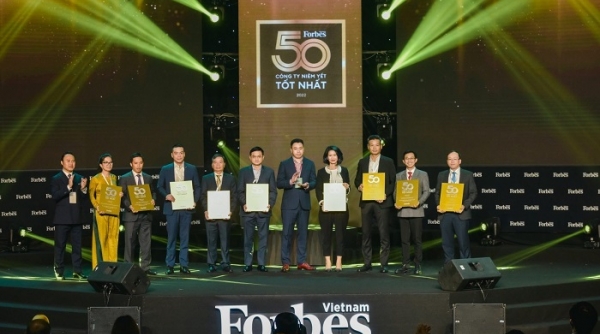 Vinamilk - 10 năm liền góp mặt trong Top 50 doanh nghiệp niêm yết tốt nhất của Forber Việt Nam