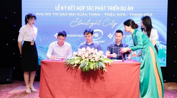 Cen Bắc Ninh ký kết hợp tác phát triển dự án Khu đô thị Sao Mai Xuân Thịnh