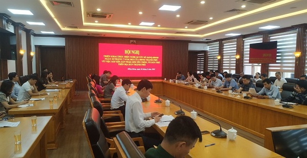 Quận Hồng Bàng tổ chức hội nghị triển khai thực hiện Nghị quyết số 26/NQ-HĐND của HĐND TP. Hải Phòng