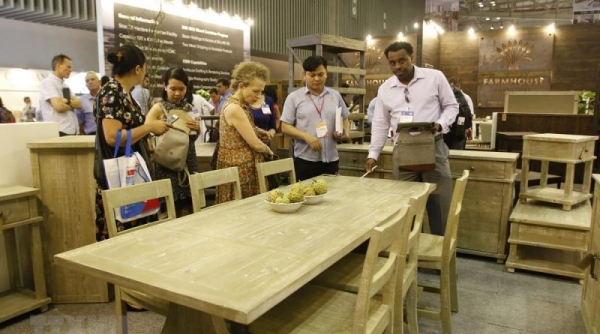 Khai mạc Hội chợ Quốc tế đồ gỗ và nội thất Việt Nam Vifa Expo 2022