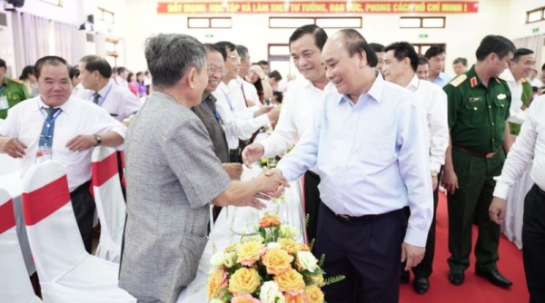 Chủ tịch nước Nguyễn Xuân Phúc dự lễ kỷ niệm 77 năm ngày Quốc khánh 02/09 ở Quảng Nam
