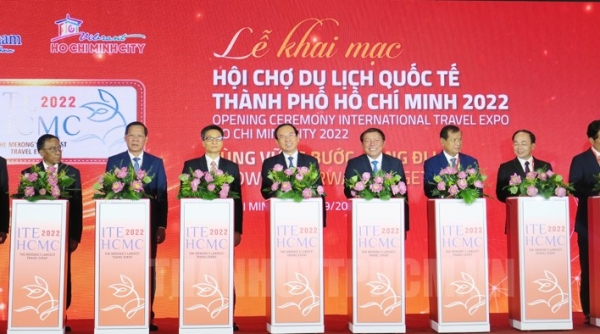 Khai mạc Hội chợ Du lịch quốc tế TP. Hồ Chí Minh năm 2022