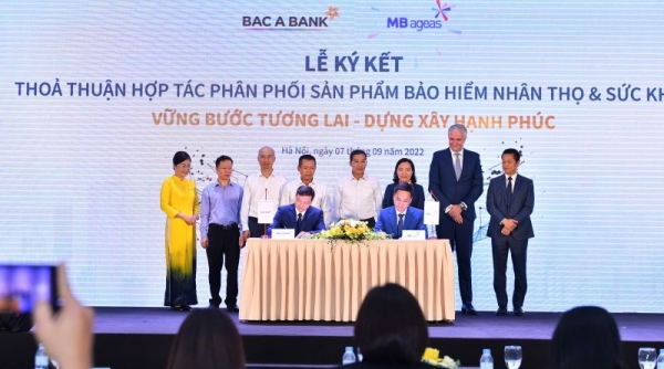 MB Ageas Life và BAC A BANK ký kết hợp tác phân phối bảo hiểm qua ngân hàng tại Việt Nam