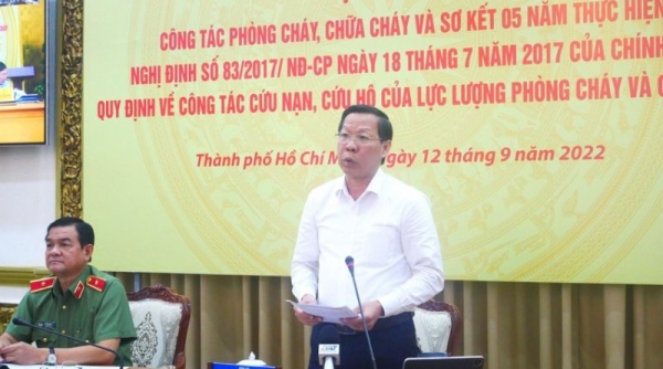 TP. Hồ Chí Minh đề nghị đầu tư trực thăng, robot, người máy tham gia chữa cháy