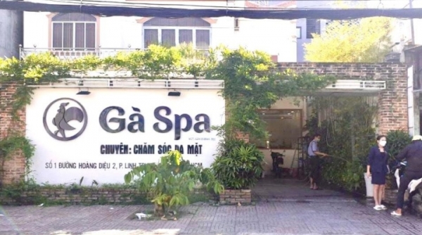 Cơ sở làm đẹp của Gà Spa tiếp tục bị xử phạt, đình chỉ hoạt động
