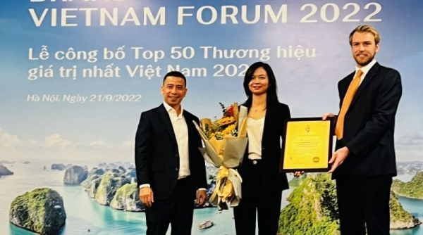 Viettel 7 năm liên tiếp đứng đầu Top 50 thương hiệu giá trị nhất Việt Nam